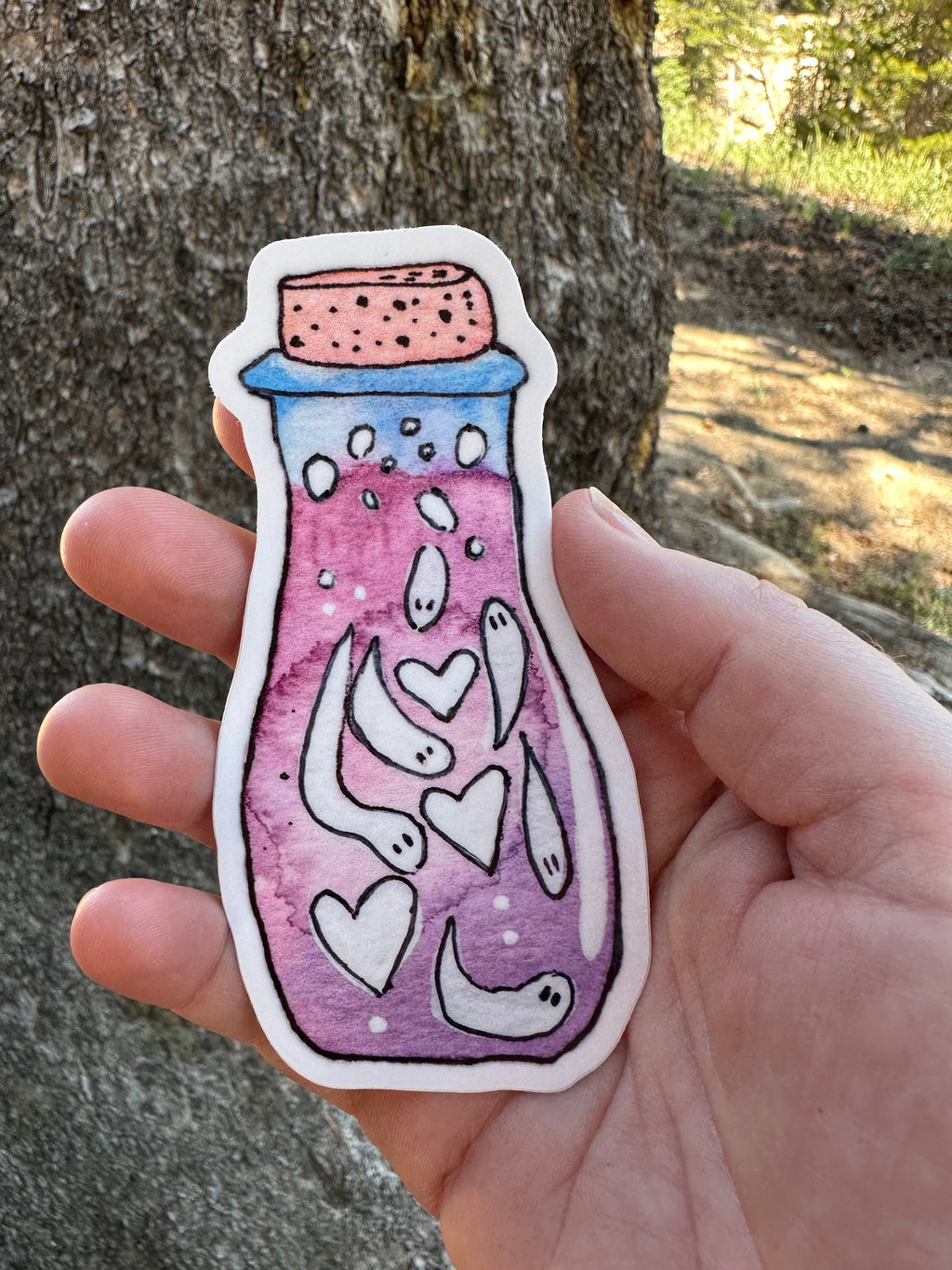 Spirit Bottle Sticker