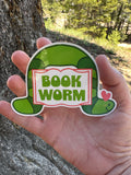Book Worm Sticker