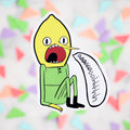 Lemongrab Adventure Time Sticker