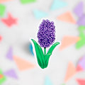 Hyacinth Flower stickers