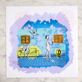 "Alien Household" Archival Ink Giclee Print