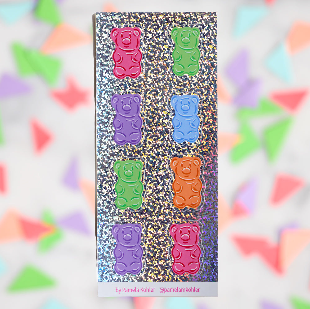 Gummy Bears Sticker Sheet
