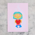 "Ghostie Lover Girl" Archival Ink Giclee Print