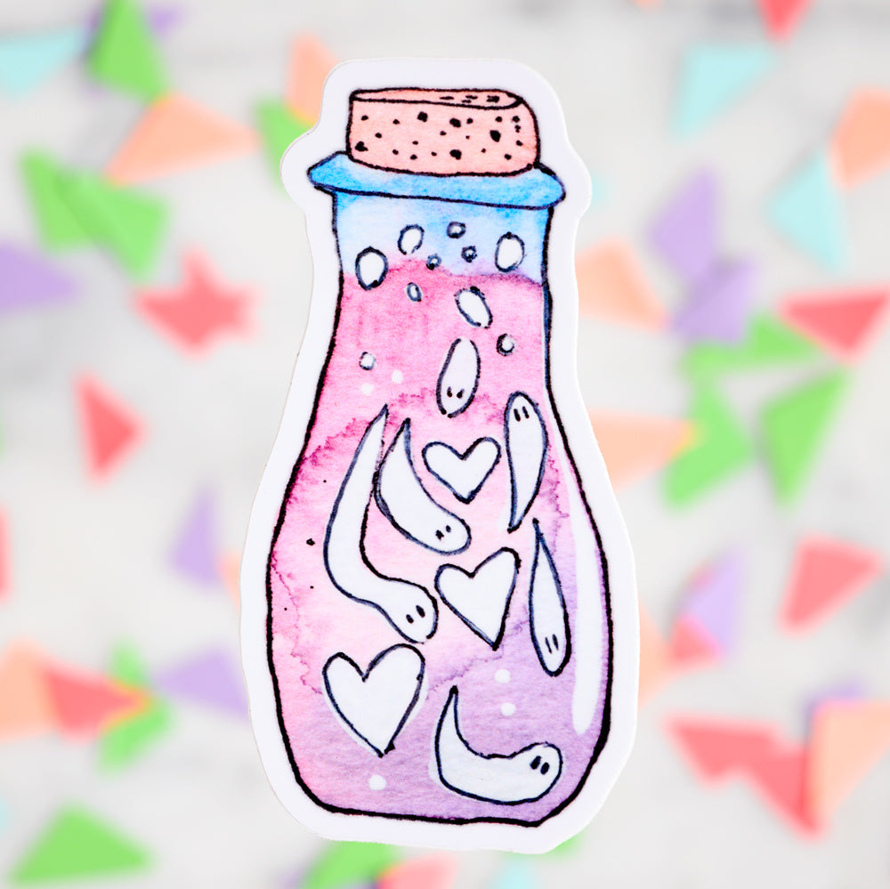 Spirit Bottle Sticker