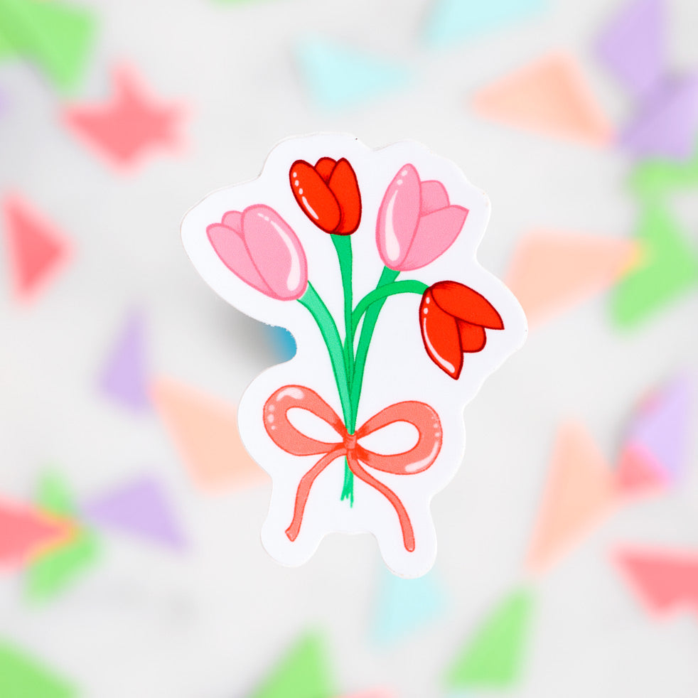 Tulip Flower stickers